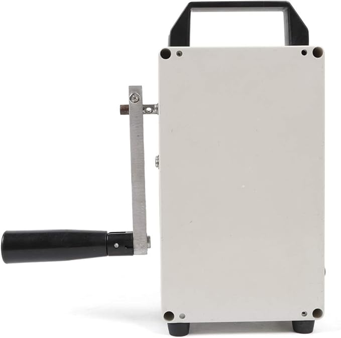 Hand Crank Charger Generator Portable Power Station with Charging and Firewire Clamp 150W Manual Power Supply Emergency Charger for Camping Outdoor Mobile Phone Computer Charging(TK-150W-S)