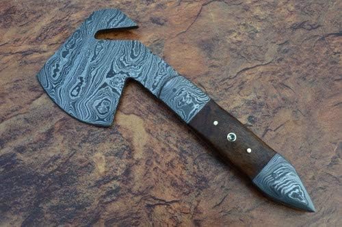 Axe Damascus Steel 9.00 Damascus Steel Mini Tomahawk Axe