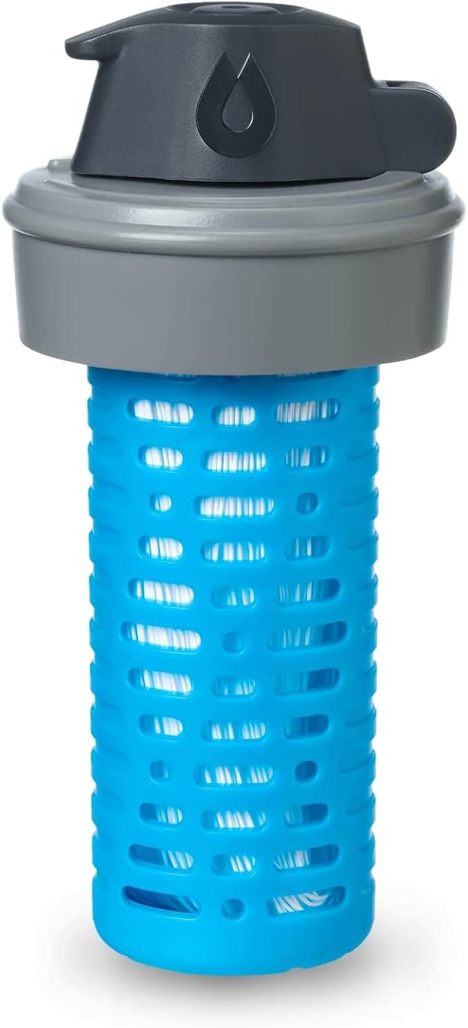 HydraPak 42mm Filter Cap - Water Filtration Accessory - Fast Flow - Perfect for Hiking Endurance Sports Camping Travel and Emergency Preparedness
