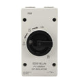 PV DC Isolator Switch 32A IP66 Rated Flame Retardant Photovoltaic Quick Switch for Solar and Wind Power Systems