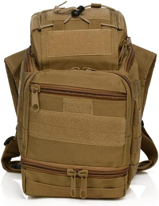 Outdoor Sports Hiking Sling Bag Shoulder Gear Pack Chest Range Bag Molle Camouflage Tactical Versipack - Tree