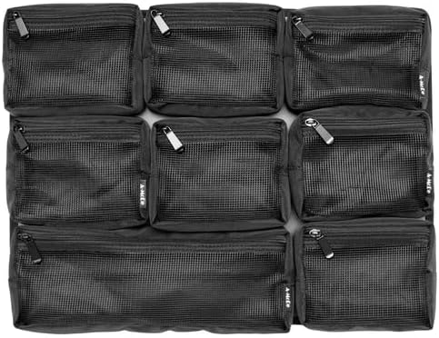 Upgraded mesh lid Organizer. 8 Pocket Removable Design. Fits Pelican 1600 1610 &amp 1620 Cases.