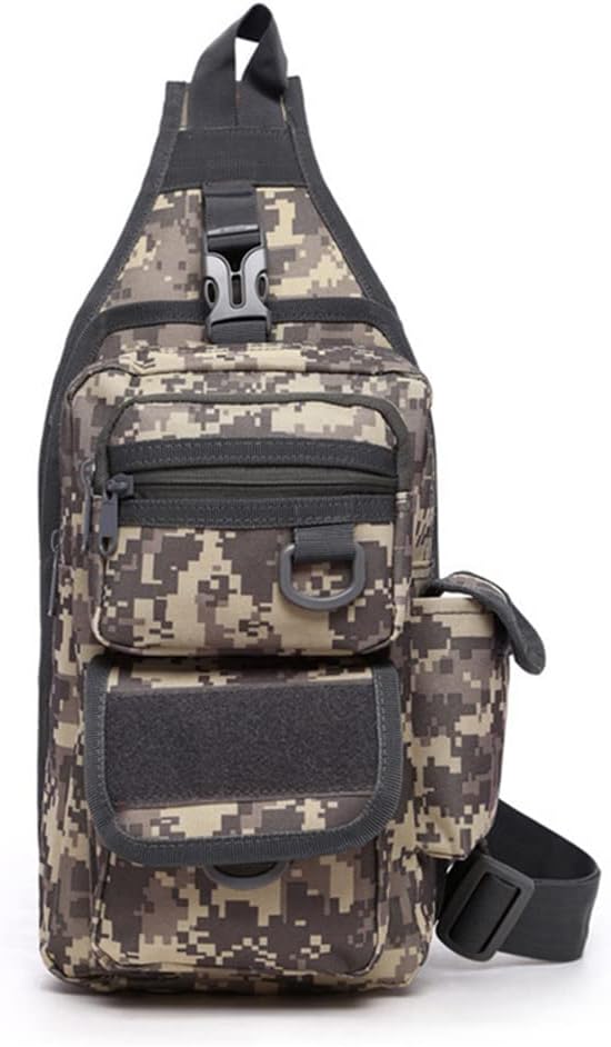 Outdoor Sports Hiking Sling Bag Shoulder Pack Camouflage Tactical 20L Chest Bag