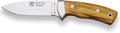 Joker Full Tang knife Corzo CO23 with stainless steel ferrule olive wood handle and MOVA 3.93 inches blade fishing Hunting camping and hiking tools.