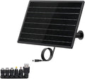 VSVABEV 20W Surveillance Camera Solar Panel Built-in 18000mAh Battery 12V/1A Output IP66 High Efficiency Durable Solar Charger for AP Router Outdoor Wildlife Monitoring