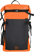 30L Waterproof Dry Bag Backpack For Camping Drifting Hiking Swimming Rafting Kayaking River Trekking Outdoor Floating Bags(Orange)