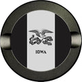 Buzz &amp Heaters Metal Container for Zyn | Metal Holder for Zyn | Metal Can for Zyn | Metal Container for Zyn Holder | Metal Pouch Cans for Zyn | USA State Flags | American Flags | Iowa