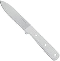 Condor Tool &amp Knife Kephart Blade Blank - 1075 High Carbon Steel - Knife Blanks with a Polished Finish - Product is Sold Without Sheath - 4.5 in Blade - 3.5oz