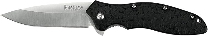 Kershaw Oso Sweet EDC Pocketknife 3 8Cr13MoV Steel Drop Point Blade Assisted Folder Opening with Flipper Liner Lock System Black