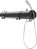 4.76/5.28/7.93gallon Self-Pressurized Water Tank for Camping ShowersRoof Rack Mount Road ShowerBumper Mount or Bed Mount Vehicle Water Storage W/ 4.9ft Water Pipe &amp Shower Head 7.93gal/30L