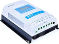 EPEVER MPPT Solar Charge Controller 40A 12/24/36/48V Auto Solar Panels Max PV 150V Common Negative Ground Solar Regulator LED &amp LCD Display for Gel Sealed Flooded Lithium Type (XTRA4415N)