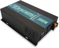 WZRELB Full Power Strong Capacity 2000W 12V Off Grid Pure Sine Wave Solar Power Inverter Black (RBP200012B1)