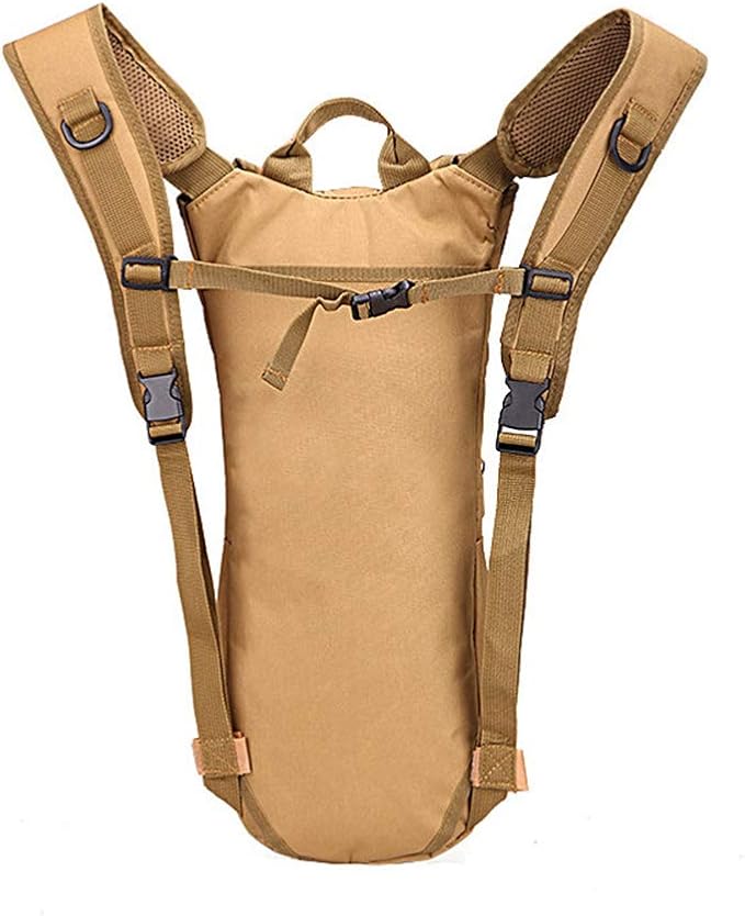 Outdoor Sports Hiking Bag Tactical Assault Combat Camouflage Tactical Molle Water Pack 2.5/3L Hydration Pack