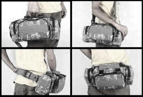 Ultimate Arms Gear ACU Army Digital Camo Camouflage 5 in 1 Tactical Modular Deployment Compact Utility Carry Bag MOLLE Case Heavy Duty Combat Multi-Functional Equipment Survival Assault Transport Comp