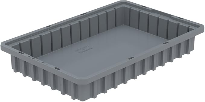 Akro-Mils 33162GREY Akro-Grid Dividable Box (12 Pack) Gray