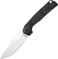 Pocket Knife 3.5 M390 Blade Folding Knife Hunting Knife Survival Knife with Pocket Clip EDC Knives for Hunting Camping Survival Outdoor Fishing Hiking (Purple&ampBlack)