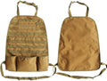 Tactical Molle Car Seat Back Organizer Survival Storage Bag (Tan)