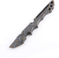 Titanium Pry Bar EDC Multi Tool with Bottle Opener Box Opener Clip Function (Multicolor)