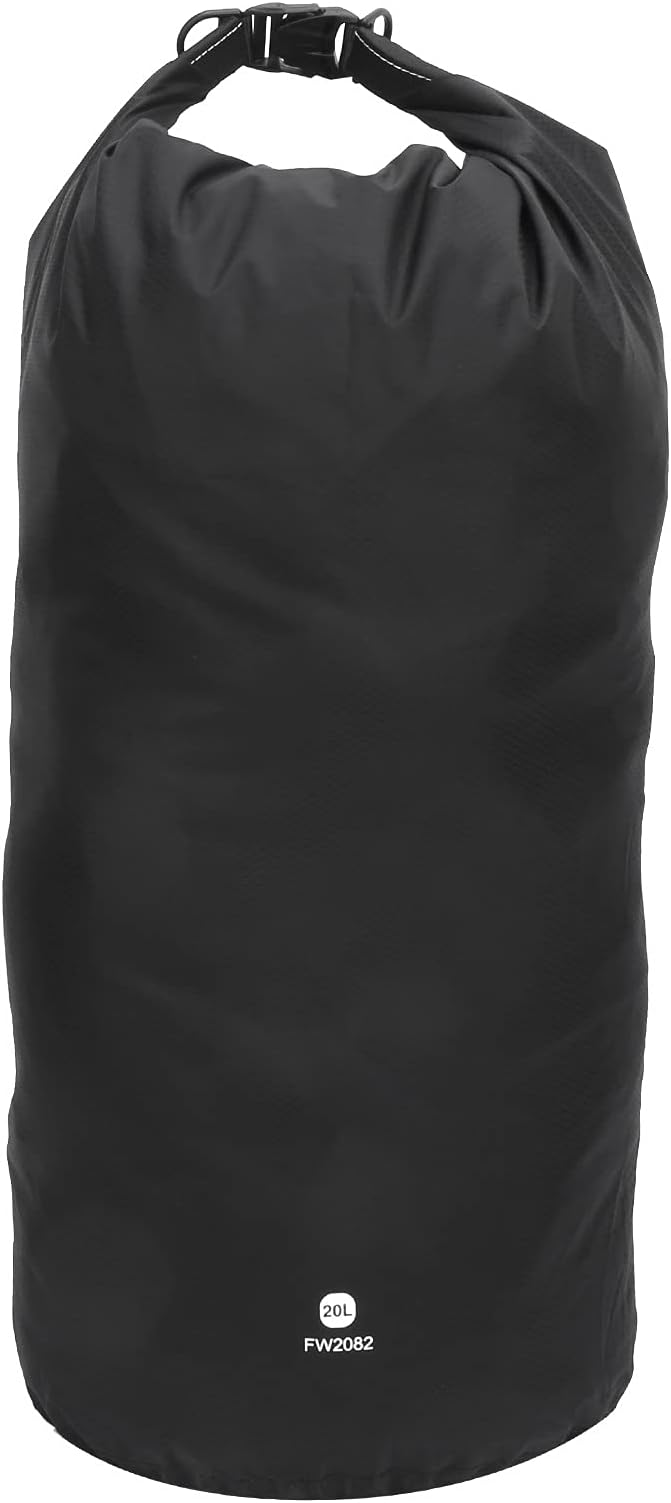 Waterproof Dry Bag 70D Nylon Lightweight Sealed Waterproof Duffel Bag with Shoulder Strap for Travel Swimming Boating Kayaking Camping and Beach