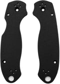 1 Pair G10 Scales Handle Fits for C223 Para 3 Custom Handle Patch DIY Replacement(Black)