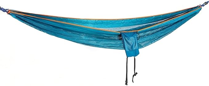 Portable Hammock Portable Outdoor Camping Hammock Single Cotton Hammocks Multiples Load Capacity Up to 200kg for Backpacking Beach