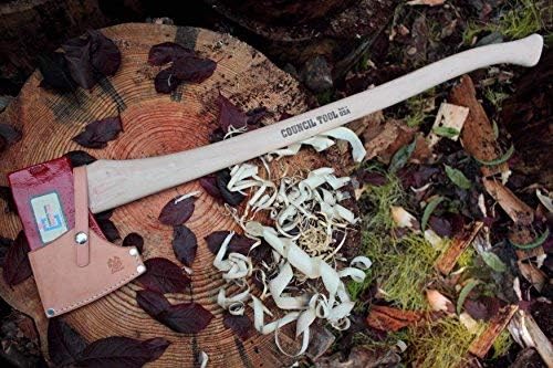 Review Outdoor Gear Axe Sheath/Mask/Cover for Council Tool 3.5# Dayton SB Axe 36″ Curved Wooden Handle