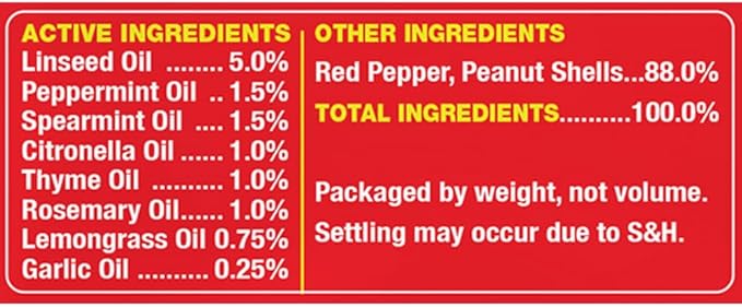 Dog Scram All Natural Granular Repellent - All-Natural Animal People and Pet Safe Granule from EPIC Repellents (3.5 lb Bag)