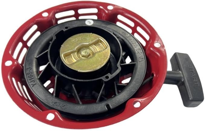 Recoil Starter with Handle and Bolts - Replacement for Predator Inverter Generators 4550-Watt Surge 3650W Running (SKU# 59192 59189 59303)