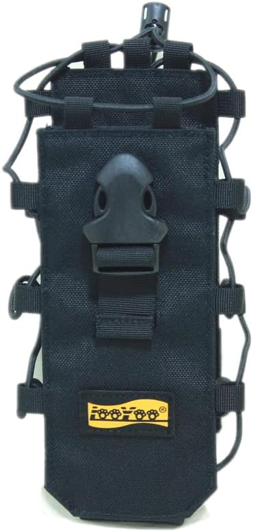 Looyoo/A22 Tactical Water Bottle Holder Pouch MOLLE Compatible Adjustable Bottle Carrier Bag.