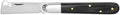 DUE BUOI 203C Professional Agriculture Pruning Grafting Knife for Budding Trimming Buffalo Horn Handle Böhler K720 Carbon Steel Blade (Professional Knife NOT an EDC Pocket Knife)