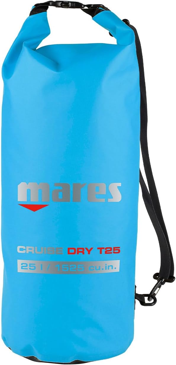 Mares Cruise Dry T Diving Equipment Bag | Tubular Waterproof Sack for Water Sports &amp Outdoor Activities