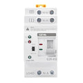 GEYA Mini ATS Dual Power Automatic/Manual Transfer Switch Over &amp Under Voltage Protection Solar Auto Switch Uninterrupted Power Din Rail(2Pole-63A-AC110V)