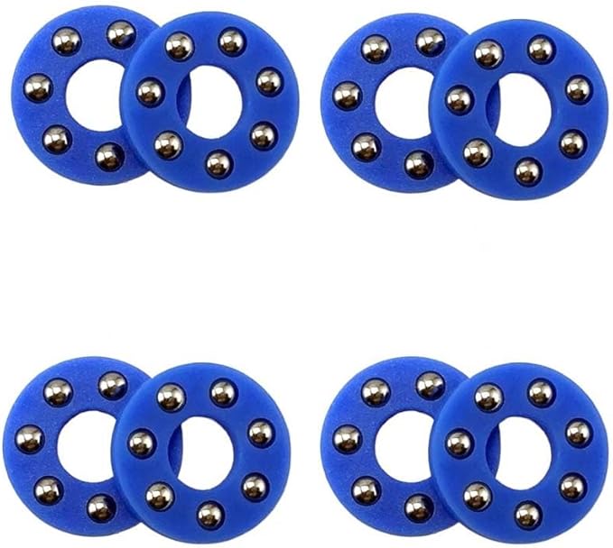 8 Pieces Custom Nylon Flippers Fit for ZT0562 0801 0560 0452 0095 DIY Making Accessory