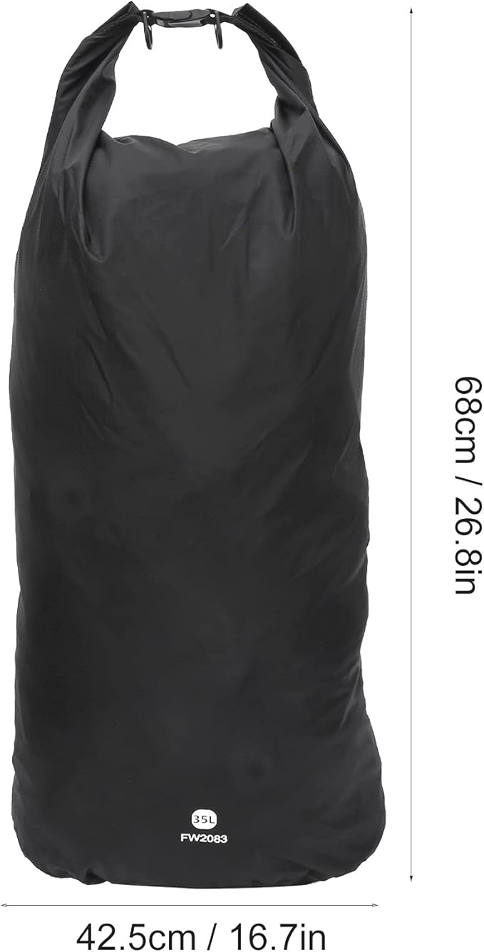 Waterproof Dry Bag 70D Nylon Lightweight Sealed Waterproof Duffel Bag with Shoulder Strap for Travel Swimming Boating Kayaking Camping and Beach