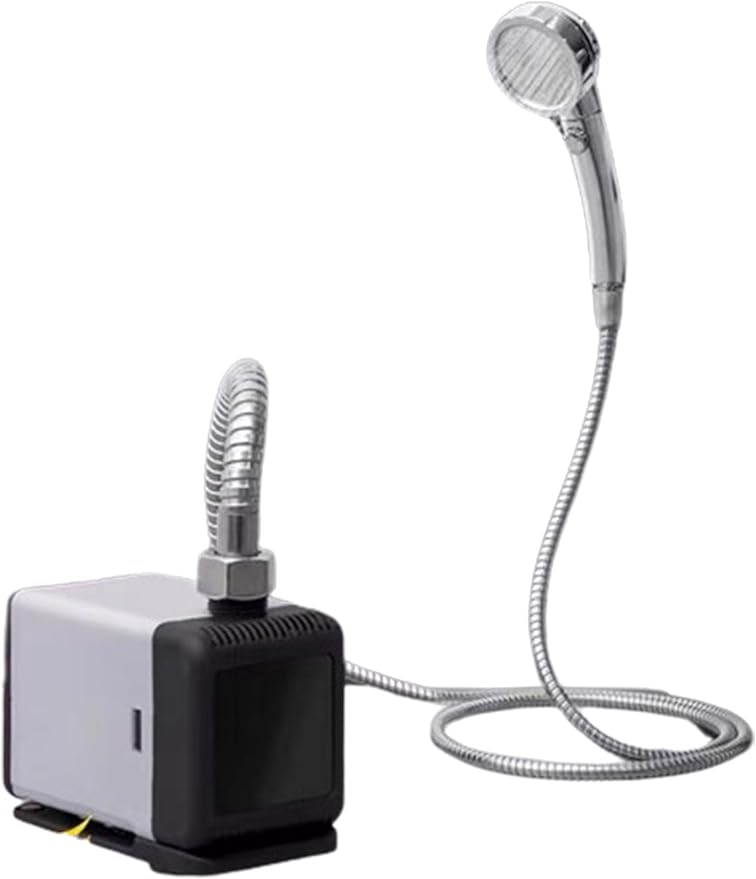 Portable Shower for Camping Outdoor Electric Shower Rechargeable Pump with Intelligent Digital Display Camping Shower Head for Camping
