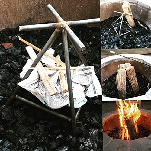 The Original Vertical Fire Pit Grate Chiminea Kiva Fireplace Firewood - Low Smoke Big Flames High Heat …