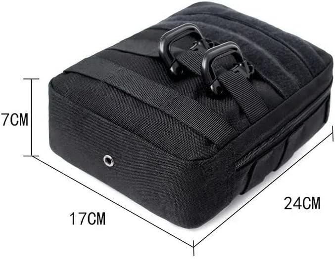 Tactical Backpack Tool Bag Utility Accessories Storage Handbag Outdoor Camping Hunting Survival Kit Medical PouchBrown