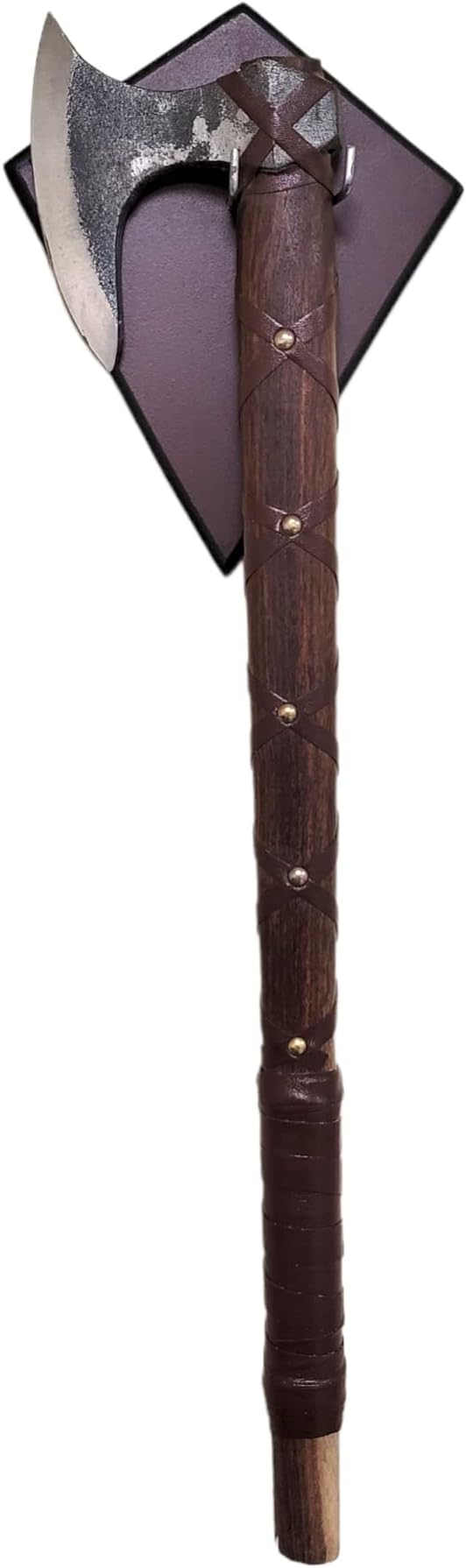 Historical Vikings Axe of Ragnar Lothbrok Stainless Steel Replica Nordic Wall Plaque
