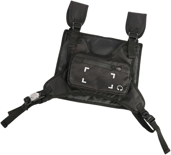 SAFIGLE Men's Tactical Chest Bag Waterproof Multi-functional Outdoor Backpack Mobile Phone Storage Random Pattern for Cycling and Hiking