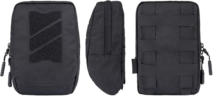 Tactical Utility Pouch Multi-Purpose MOLLE Pouch Tactical Small EDC Waist Pouch Multi-Tool Organizer for Tactical Backpack 500D Nylon
