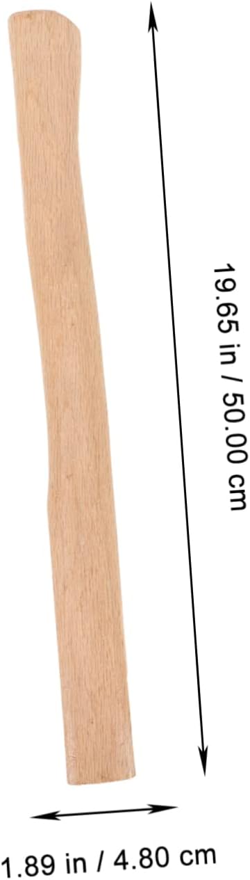Wooden Axe Handle Replacement for Outdoor Chopping Sturdy Anti-Slip Grip Suitable for Hatchets and Firewood Splitting