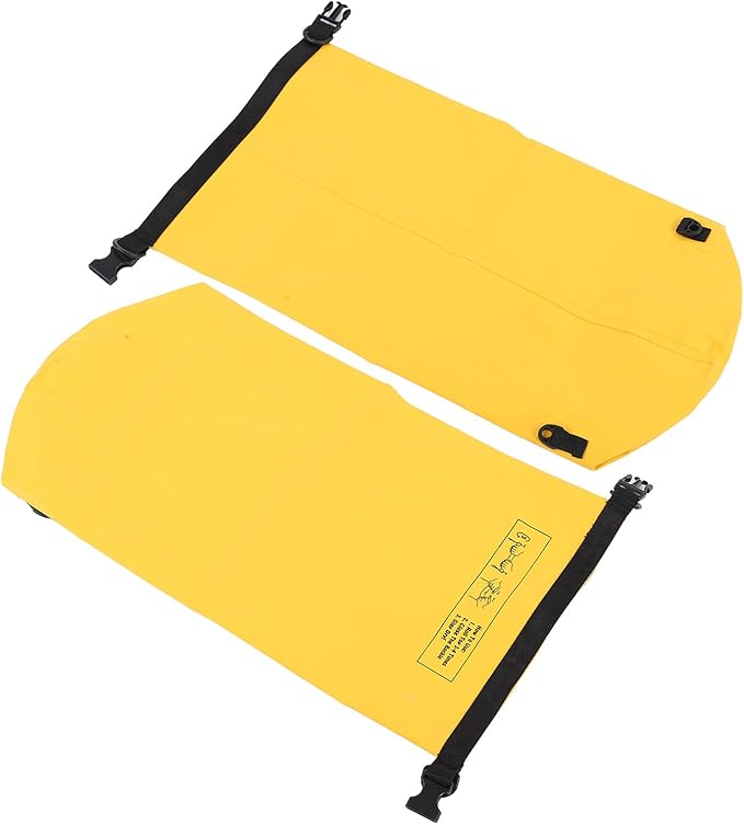 Gavigain 20L Yellow Waterproof PVC Mesh Cloth Dry Bag Swimming Beach Boating Kayaking