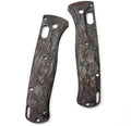 1 Pair Scales Handle Fits for Bugout 535 3K Full Carbon Fiber Handle Patch DIY Accessory