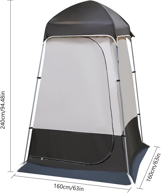 Portable Privacy Tent Outdoor Camping Shower Tent Outdoor Camping Privacy Shelter Portable Pop Up Shower Tents for Travel Beach Tailgate