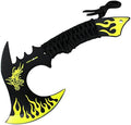 HUNT-DOWN 11 Dragon Fire Axe Hunting Camping Survival Steel Hatchet with Sheath