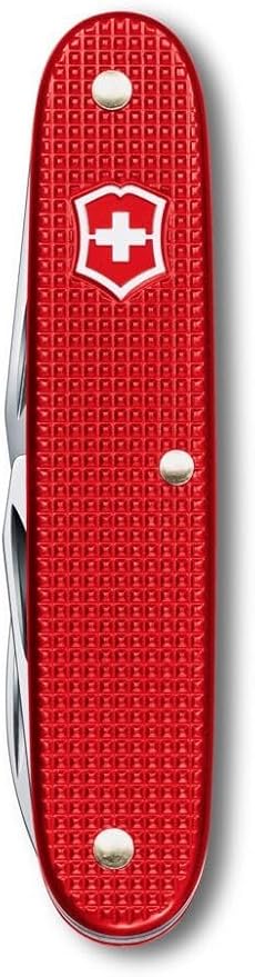Victorinox Companion Slim Alox Pocket Tool 6 Functions with Scissors Pack Opener Screwdriver Swiss Made - Red