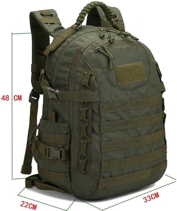 Tactical Backpack Military Molle Hiking 36-55L Waterproof Outdoor Military Fan Tactical Tactical Camouflage