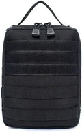 Tactical Backpack Tool Bag Utility Accessories Storage Handbag Outdoor Camping Hunting Survival Kit Medical PouchBlack