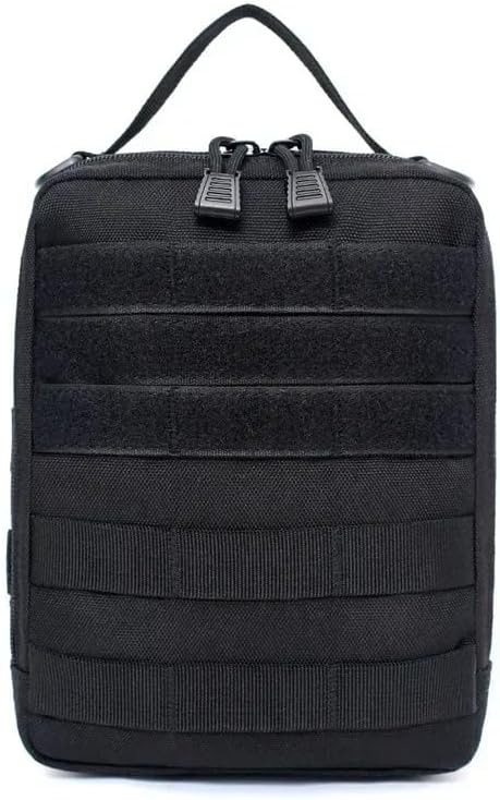 Tactical Backpack Tool Bag Utility Accessories Storage Handbag Outdoor Camping Hunting Survival Kit Medical PouchBlack