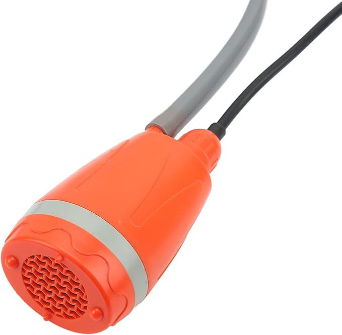 12V Portable Outdoor Pump Shower Head RV Handheld Camping Shower 3.5L/min Water Outlet Rate for CampingHikingTravelingWater PlantsBathing Petsfor 12v Car Cigarette Lighter